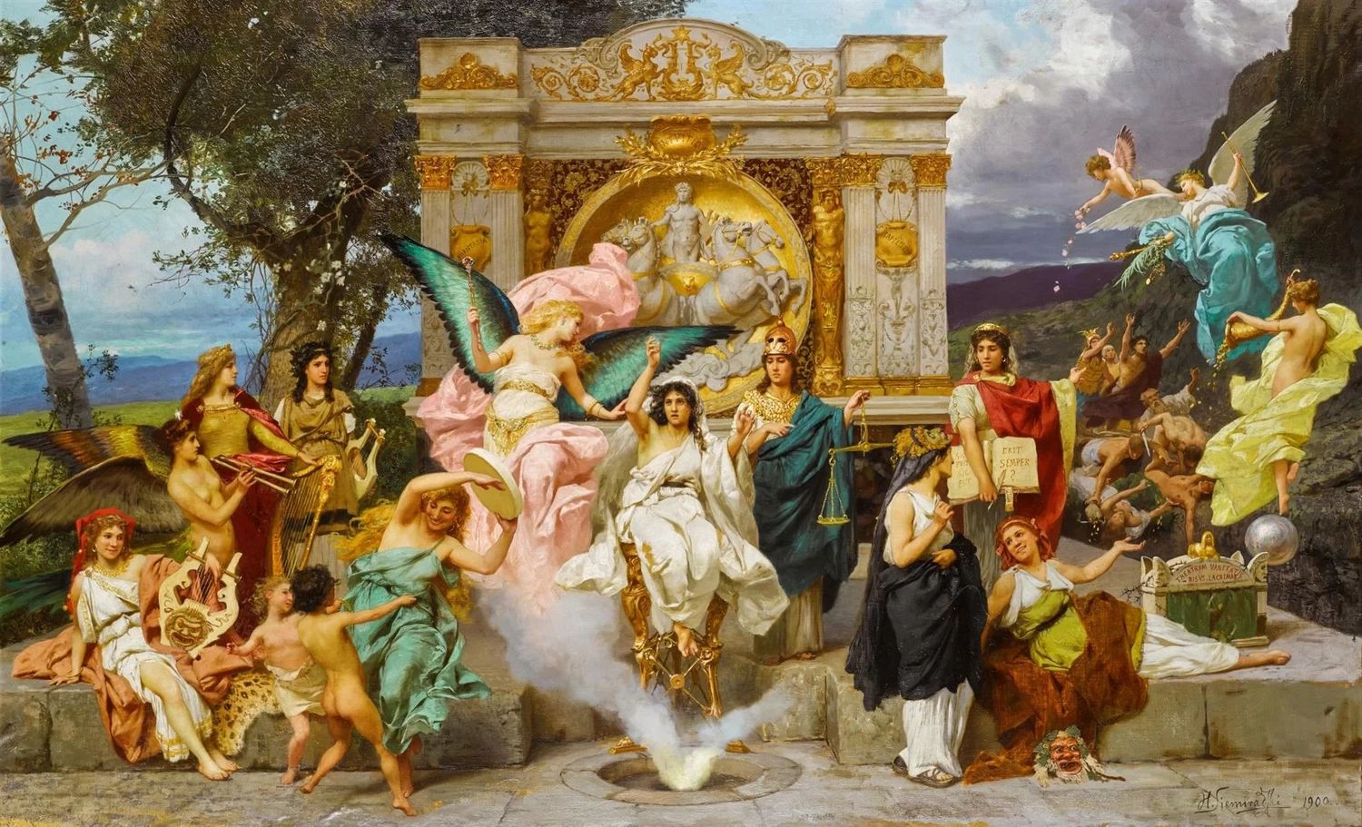 Henryk Siemiradzki - 113, Parnassus